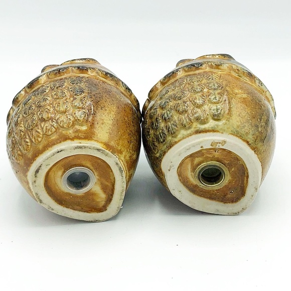Brown Owl Natural Style Salt and Pepper Shakers - Picture 6 of 6